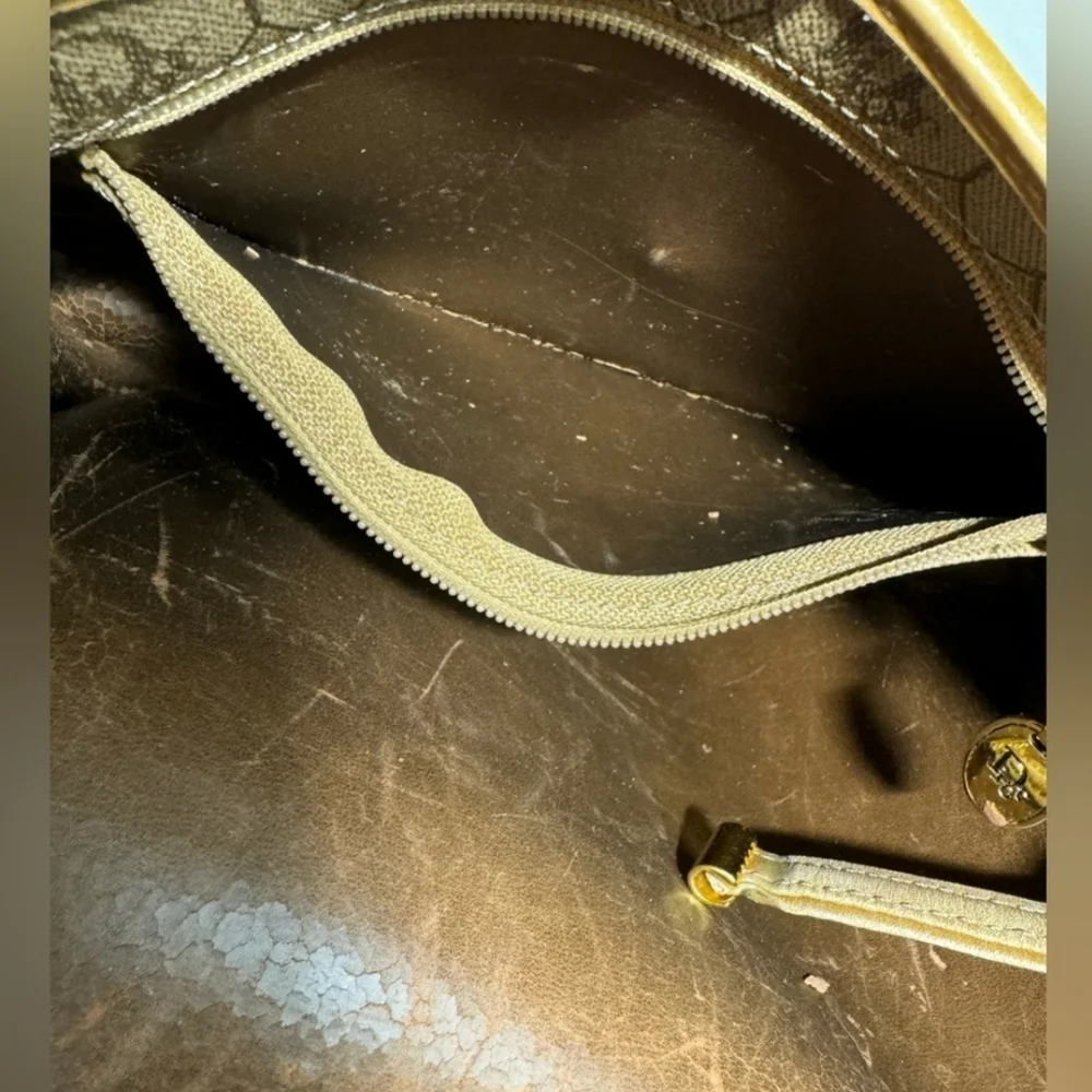 Christian Dior Vintage Honeycomb Crossbody Bag